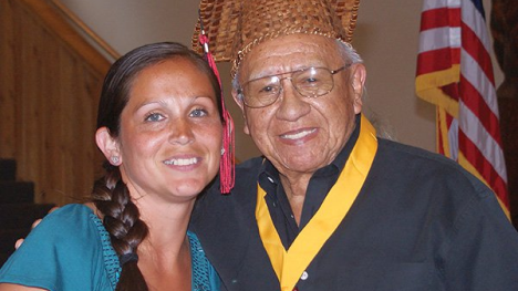 Students took part in Breaking Through at this tribal college in Washington State.