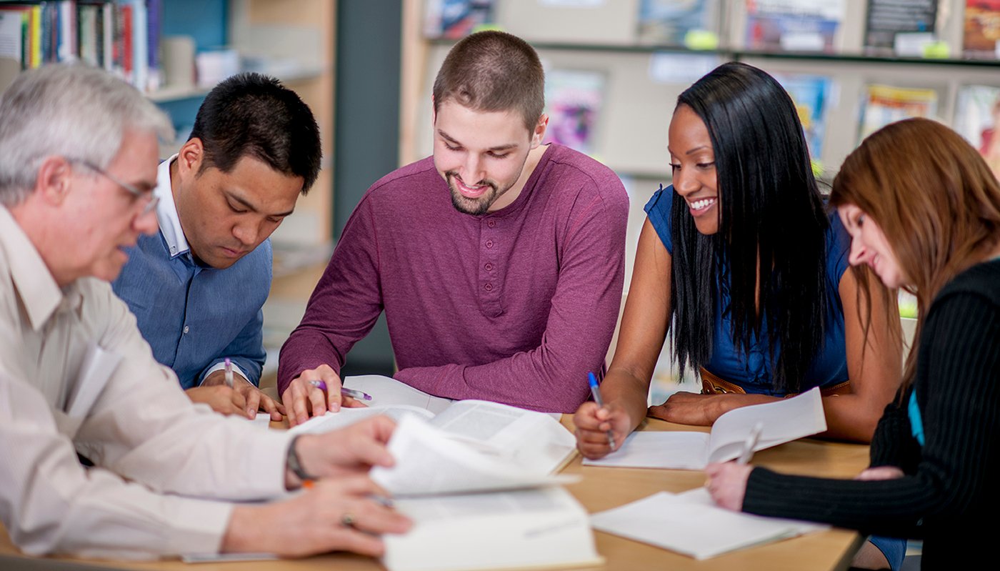 Students in classrom