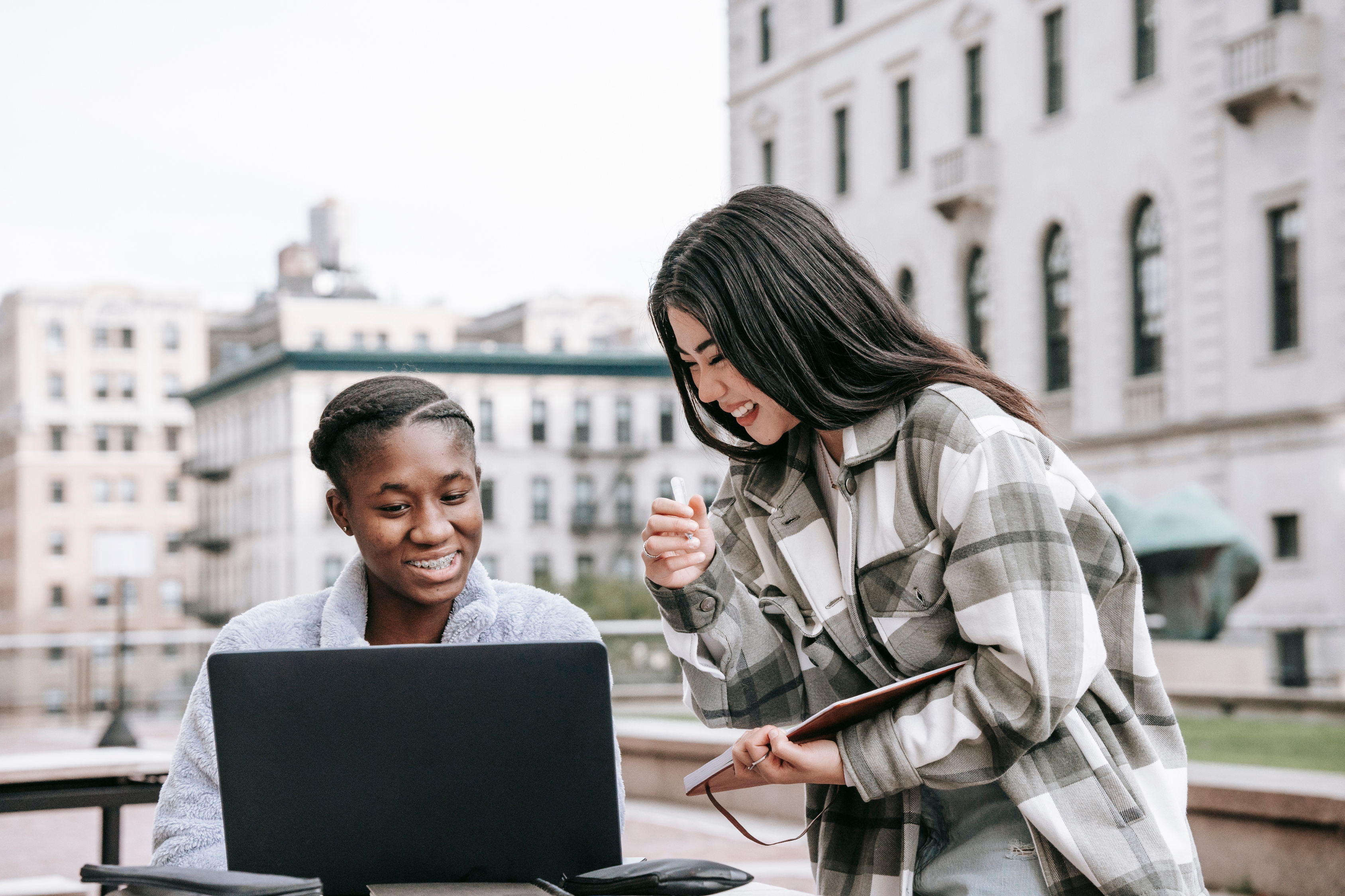 Students Smiling